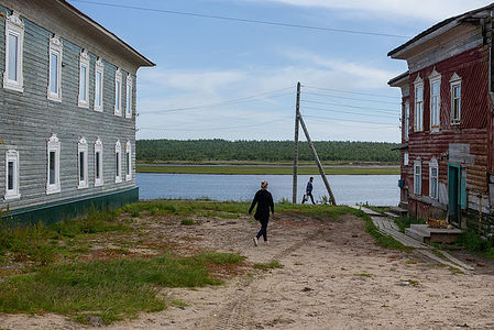 Купеческие дома в с.Ручьи, Зимний берег