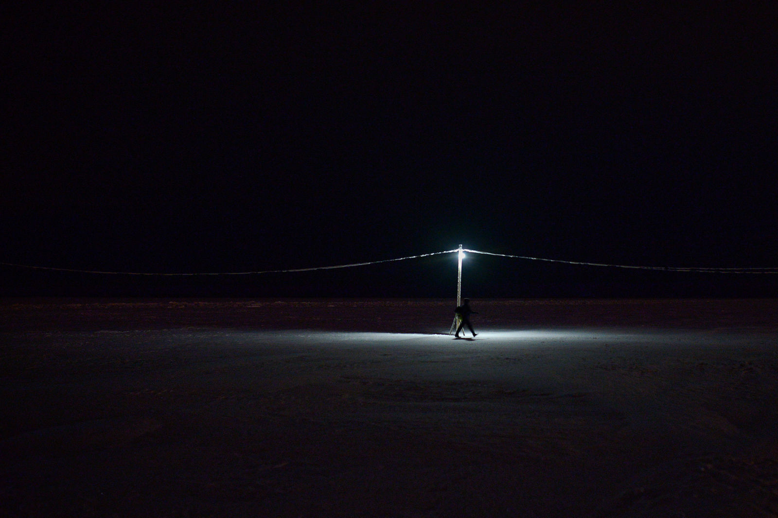 Ледовая переправа через Сев.Двину.