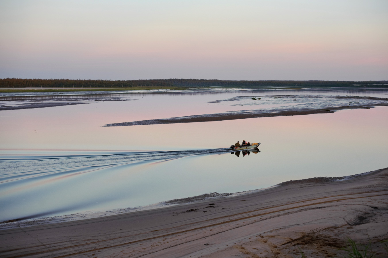 Устье реки Мегра