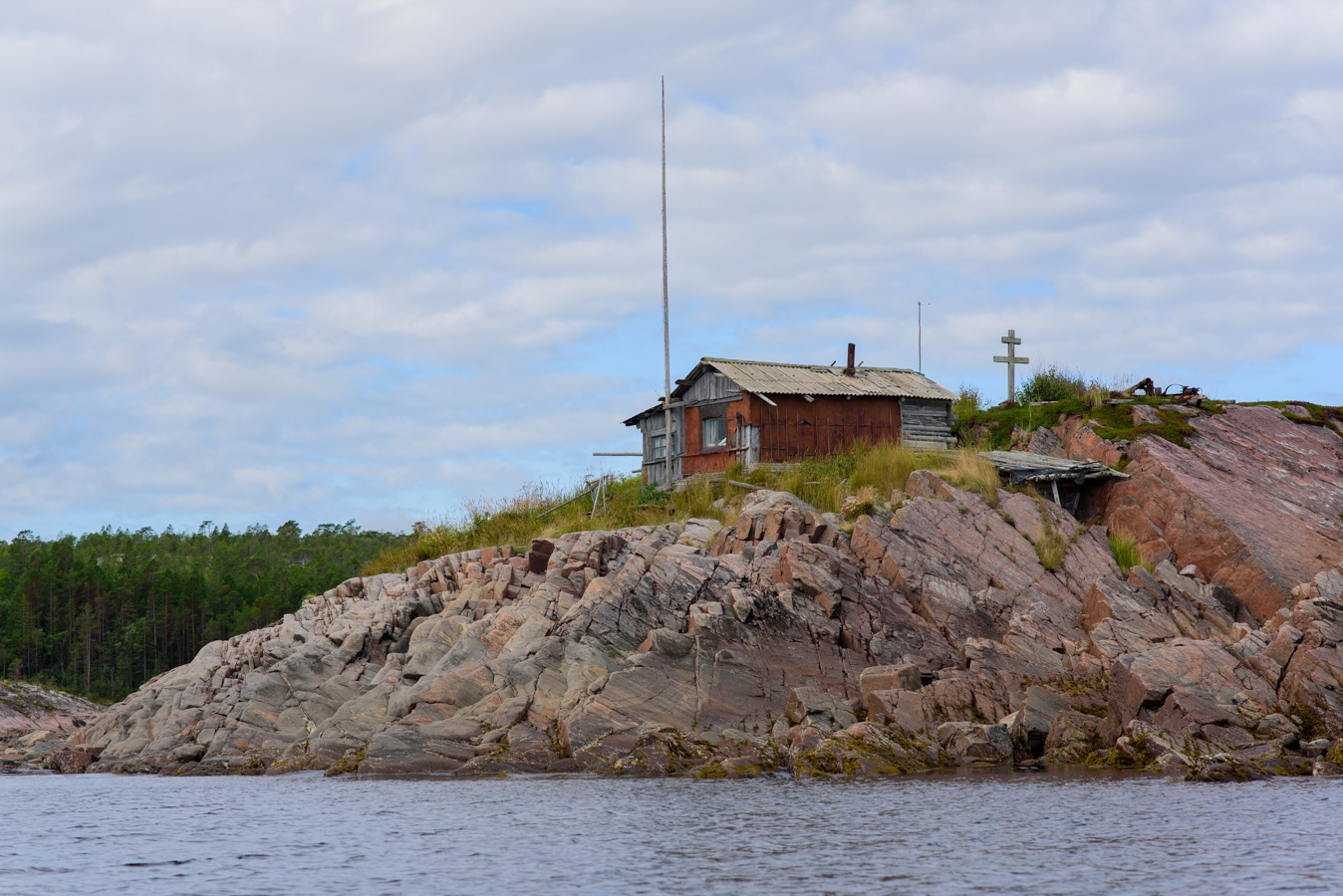 Карельский берег. От мыса Шарапов на Гридино