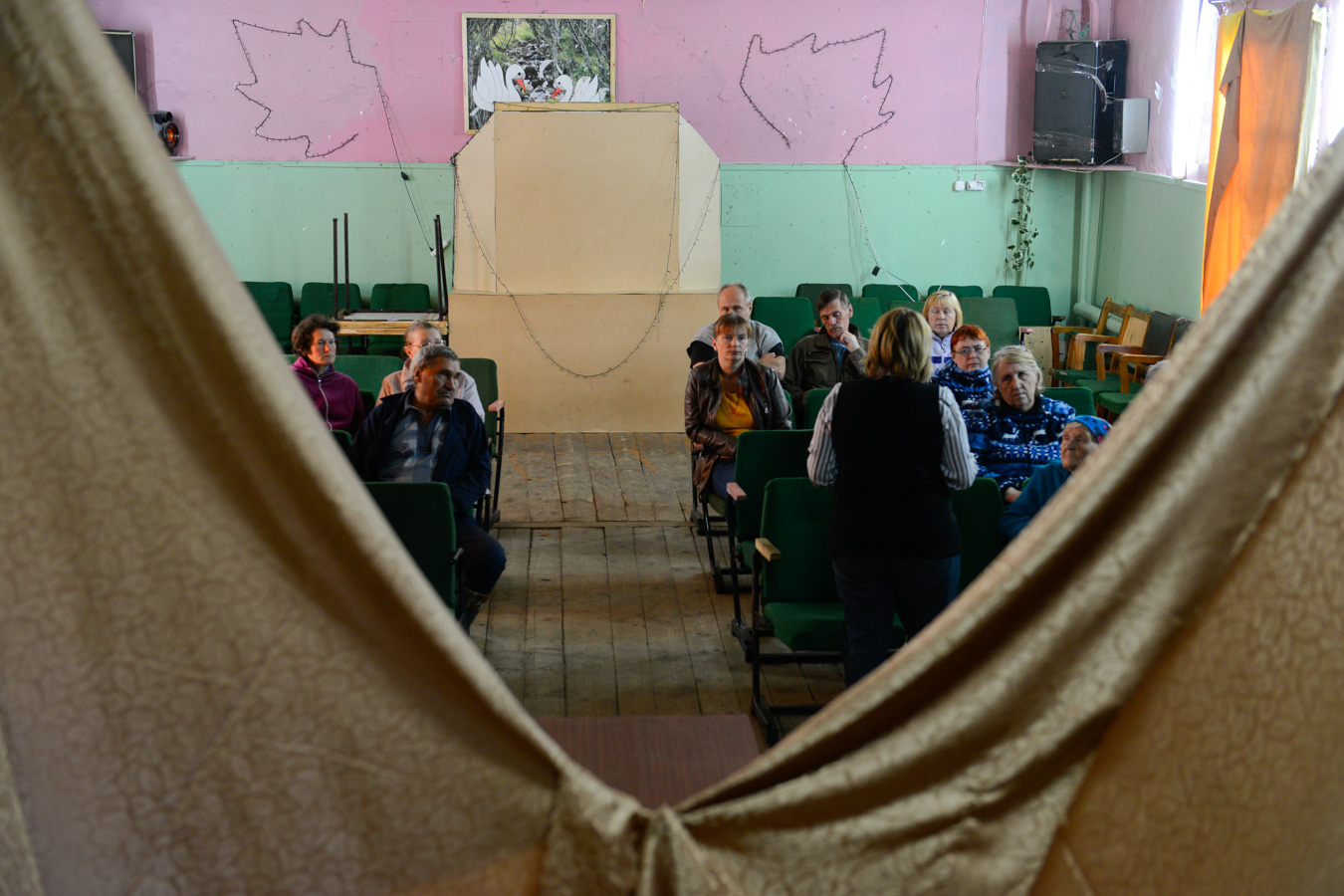 встречас с кандидатом в депутаты в пос.Пертоминск